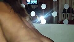 Briana Moon stripteases in outdoor shower, anal cosplay with ripped clothes