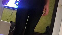 Briana Moon stripteases in outdoor shower, anal cosplay with ripped clothes