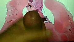 Anime Feet Cum Tribute – Can You Resist?