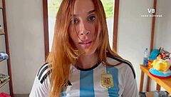 Argentina Vero Buffone Provokes Stepson For Vaginal Ejaculation
