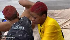 rolou a tal broderagem com leo ogro