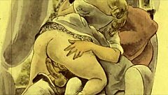 Vintage erotic illustration, does it turn you on?