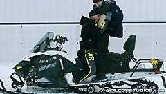 Falconstudios hunk threesome with sloppy handjob and deepthroat outdoor