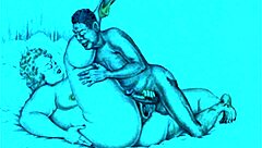 Vintage erotic illustration, does it turn you on?