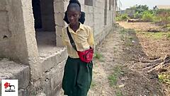 Sexy Teen 18+ Caught Masturbating Near the Bush