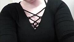 Big-Tiddy Goth Faces Humiliation in Sexting Compilation