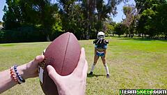 i watched amber get her pussy pounded hard after practice