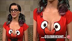 Katy Perry's Big Bouncing Tits In Nude Celebrity Scene