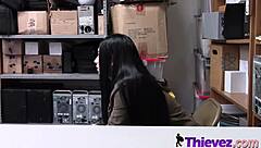 thick white chick meets investigator for questioning