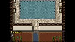 Exploring Mirenas Manor hentai game episode 1 with bath scene and large witch features