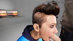 Deepthroat Blowjob In 3D Hentai Animation