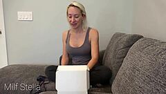 Milf Stella Gives Stepson Deepthroat And Pussy Licking