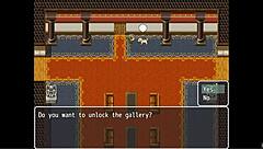 Exploring Mirenas Manor hentai game episode 1 with bath scene and large witch features