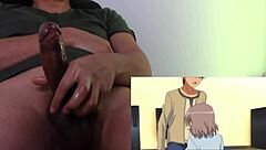 one busty blonde craves his cock 😍 while the other craves his love but with her pussy filled with his load in oppai life uncensored hentai