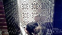 Hidden Cam Catches Pink Anus in Toilet