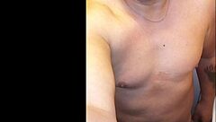 Waly661 in gay solo masturbation session.