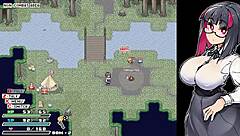 in rignetta's hentai adventure, she embarks on gameplay part 2 with anime-style encounters.