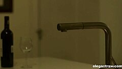 Lesbian housewives lick assholes passionately. Want to see them dip dildos?