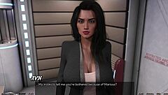 Busty Ebony MILF Jealous After Fucking Friends In Space