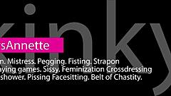 preparing sissy ass for intense group anal sex