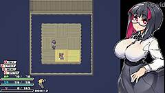 in rignetta's hentai adventure, she embarks on gameplay part 2 with anime-style encounters.