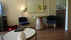 Caught Redhead Coworker Masturbating