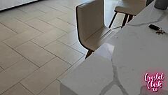 i helped my stepmom get dressed with glasses and fake tits