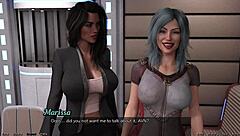 Busty Ebony MILF Jealous After Fucking Friends In Space