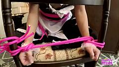 Anita Bellini's sloppy anal humiliation.