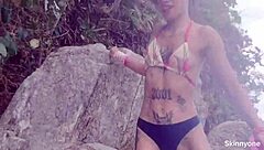 public sex on mountain with huge cock