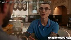 She Talks To Bf While Neighbor Fucks Her And Cums In Mouth