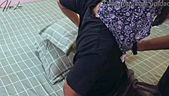 crazy horny asian girl invites friend for dinner, seduces him into fucking