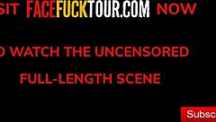 Candee Licious face fucked by fake yoga teacher.