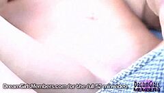 Hot blonde with natural tits uses toys in car, cumming loudly while driving outdoors.