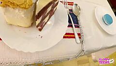 Anita Bellini's sloppy anal humiliation.