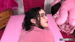 Does step daddy fuck Lyra's tits?