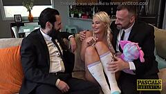 London river submits to domination with anal and voyeur watching
