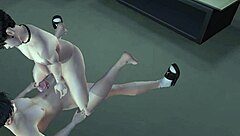 he waited for his little friend in 3d animation