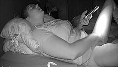 busty girl makes video for girlfriend on hidden cam