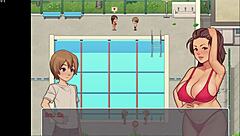 hentai game countryside instructor gives blowjob to huge ass fairy