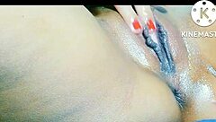 Wife riding creampie close up