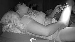 busty girl makes video for girlfriend on hidden cam