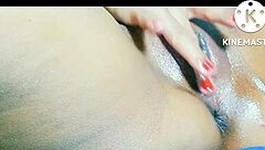 Wife riding creampie close up