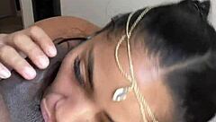 Cute 18yo girl sucks big black cock so well! 😍