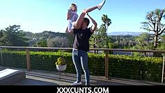 petite blonde teen step sister coco lovelock gets fucked by stepbrother during easter egg hunt!