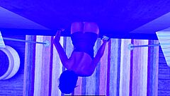 secret encounter with neighbor in hentai while husband sleeps