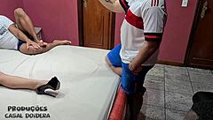 Monique Lopes' wild motel session with friends