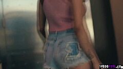 Ricky Spanish thrusts into Savannah Sixx's tight wet pussy spread wide