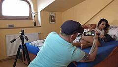 Watch these horny cheerleaders turn fashion try-on into wild porn casting?