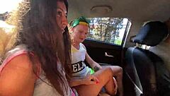 Bunny Madison and Hazel Moore Kiss Tenderly Before Eating Pussy